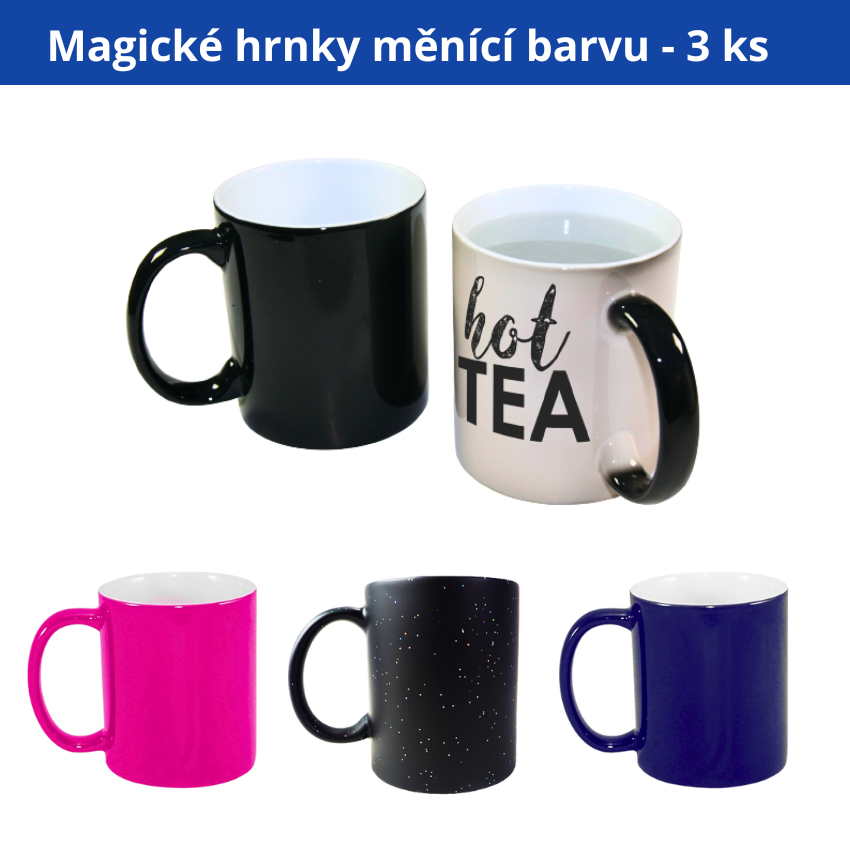 Startovací sada na potisk hrnků SubliMug - hrnky magické